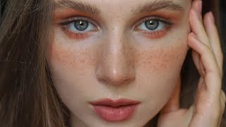 How to draw REALISTIC FAKE FRECKLES [upl. by Janenna969]