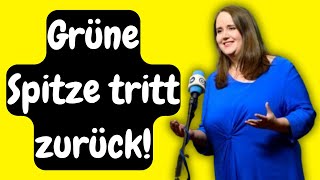 Eilmeldung Ricarda Lang tritt zurück [upl. by Noelc]