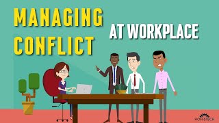 Managing Conflict Between Employees  Conflict Resolution in the Workplace  Workplace Conflict [upl. by Stillas79]