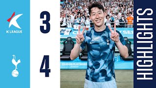 TEAM K LEAGUE 34 TOTTENHAM HOTSPUR  HIGHLIGHTS  SONNY SCORES DOUBLE IN SEOUL [upl. by Nonnerb262]