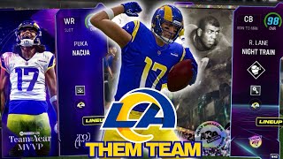 AllTime Rams Theme Team Madden 24 ultimate team [upl. by Asik]