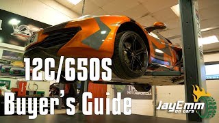 McLaren 12C amp 650S Buyers Guide  What To Look For amp Common Faults [upl. by Stu80]