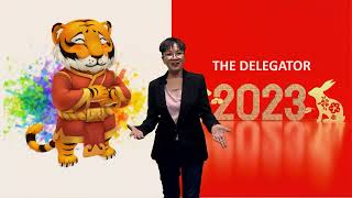 2023 CHINESE ZODIAC TIGER  THE DELEGATOR [upl. by Neile]