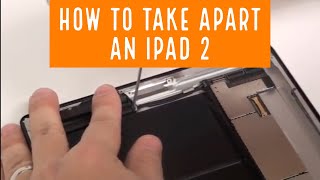 iPad 2 Disassembly Teardown Take Apart [upl. by Robinson]