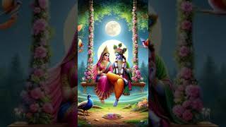 Radhe radhe hare krishna bhajan ytshorts motivation quotes [upl. by Adnamar428]