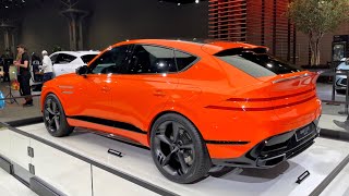 2025 GENESIS GV80 Coupe Concept EXTERIOR First Look in 4K  at New York Auto Show 2023 [upl. by Aynotal]