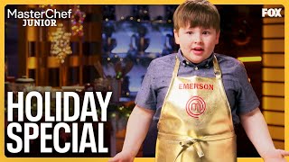 MasterChef Junior Is Home for the Holidays  Food Club [upl. by Brnaba]