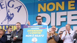 Su LA7 si insulta il Ministro Salvini È consentito [upl. by Ecyac]