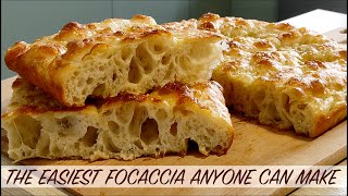 The EASIEST SAME DAY FOCACCIA that really ANYONE can make  THE ONLY VIDEO YOULL NEED [upl. by Aselehc71]