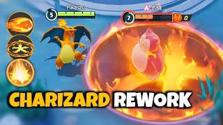 Charizard get a Rework on Chinese Version  Pokémon Unite [upl. by Maise]