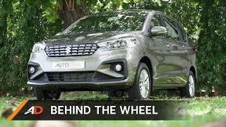 2019 Suzuki Ertiga Review  Behind the Wheel [upl. by Arat755]