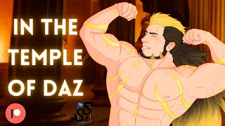 Patreon Preview M4A In the Temple with Daz  ASMR roleplay Daz 7 divines [upl. by Adlitam590]