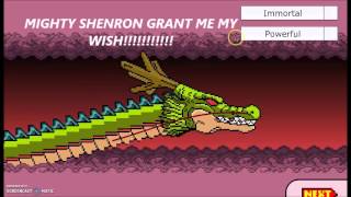 How to summon Shenron on Dragon Ball Z Devolution [upl. by Eirol]