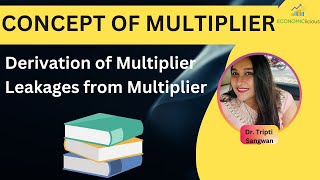 NET JRF Economics  Macroeconomics Lesson 10 Derivation of Multiplier Effect  MPC amp Multiplier [upl. by Garland]