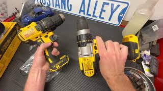 DeWalt DCD 777 vs DCD 985 Hammer drill Comparison size options [upl. by Imij]