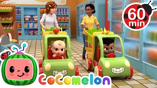 Shopping Cart Song  Colorful CoComelon Nursery Rhymes  Sing Along Songs for Kids [upl. by Silirama]