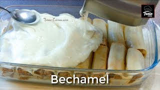 Receta de BECHAMEL para Canelones y Lasaña fácil y sin grumos [upl. by Rosita]