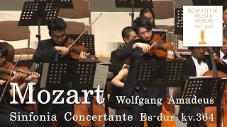 Mozart  Sinfonia Concertante Esdur KV364 モーツァルト：ヴァイオリンとヴィオラのための協奏交響曲変ホ長調K364 [upl. by Anoli]