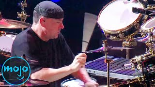 Top 10 Greatest Drum Solos of All Time [upl. by Dayle]