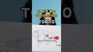 전 세계 토지 국경선 긴 국가 TOP 10 [upl. by Bouton]