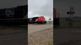 CN 8302  SD75IACC at Ardrossan Alberta [upl. by Yllus471]