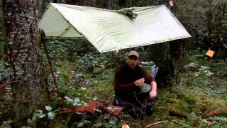 Exped BivyPoncho UL  Part 2 Shelter Mode [upl. by Philoo]