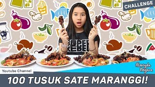 MAKAN SERATUS TUSUK SATE SANGGUP GA YA [upl. by Teik730]