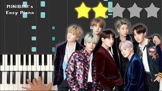 BTS 방탄소년단  Mikrokosmos 소우주 《Piano Tutorial》 ★★☆☆☆ Sheet [upl. by Thera]