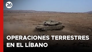 MEDIO ORIENTE  Así avanza el ejército israelí en Líbano [upl. by Misa]