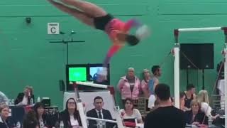 Amelie Morgan Bars English Championships 2019 [upl. by Aitnyc]