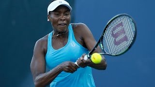 2016 Bank of the West Classic Quarterfinals  Venus Williams vs CiCi Bellis  WTA Highlights [upl. by Cherice556]