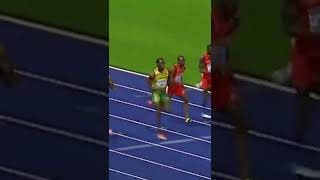 958  Usain Bolt ⚡ becomes fastest man alive at 09 Worlds shorts [upl. by Akehs249]