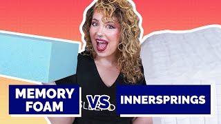 Innerspring Vs Memory Foam  Which Bed Is Best For You [upl. by Vinn963]