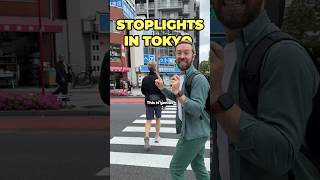 One of Japan’s best innovative crosswalk design 🇯🇵 stoplight japantravel traveltips [upl. by Atteuqnas]