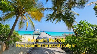 Kuramathi Maldives 4K March 2023  How beautiful the island really is [upl. by Ahsiatal]