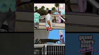 GTA VICE CITY VS GTA VICE CITY DEFINITIVE ADDITIONgaming gta gtasanandrea gta [upl. by Halvaard]