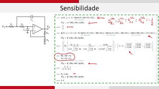 Sensibilidade em Filtros Ativos  Parte 1 [upl. by Rashida]