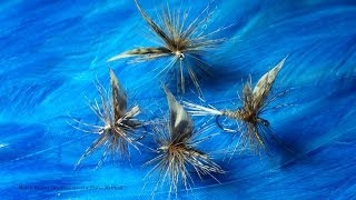 Tying a March Brown Dry Fly with Davie McPhail [upl. by Arada981]