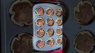 Butter tarts 🎉 canadian desert tart trending food maple beauty [upl. by Vod191]