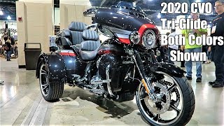 2020 HarleyDavidson CVO TriGlide quotFirst Lookquot│All Colors Shown [upl. by Ron]