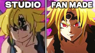 SEVEN DEADLY SINS Escanor VS Meliodas Fantastic fan made quality Must watch 1 MINT [upl. by Rustice]