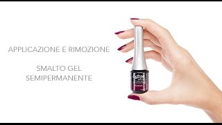 Tutorial smalto gel semipermanente Estrosa [upl. by Demha842]