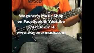 Wagonerss Music Shop Washburn T14 Taurus bass [upl. by Meghan]