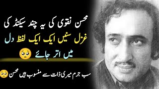 Mohsin Naqvi Ki shayari  Mohsin Naqvi Poetry [upl. by Paluas89]