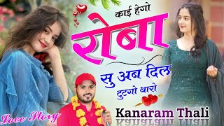 काई हेगो रोबा सु अब दिल टूटगो थारो  New Viral Meena Song 2024  Kanaram Thali Meena Geet [upl. by Holihs]