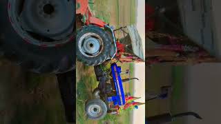 Powertrac 😈😈tractorsshorts viralshorts song kabutari [upl. by Aihsekan]