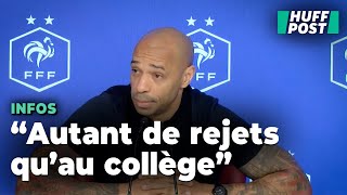 Sans Mbappé ni aucun champion du monde la première liste de Thierry Henry pour les JO [upl. by Otaner495]