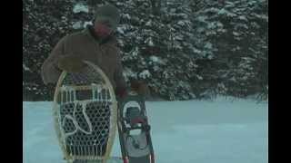 Modern vs Traditional Snowshoes [upl. by Retsevel]