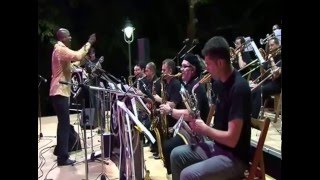 Baritone Sax Blues  Jazz Carlet Big Band [upl. by Saideman]