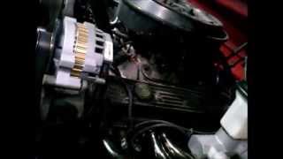 1995 K1500 350 TBI Open Headers Shoot Flames LOUD [upl. by Drarig854]